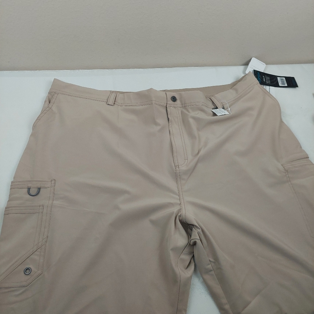 Cherokee Infinity Men’s Scrub Pants 4XL NWT Khaki Antimicrobial Athletic Fit - Picture 3 of 14